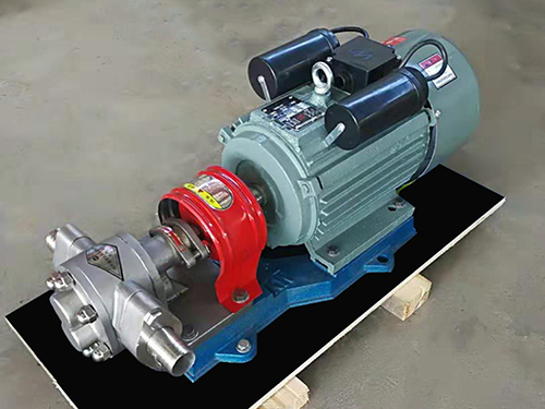 KCB不鏽(xiu)鋼齒輪(lun)泵