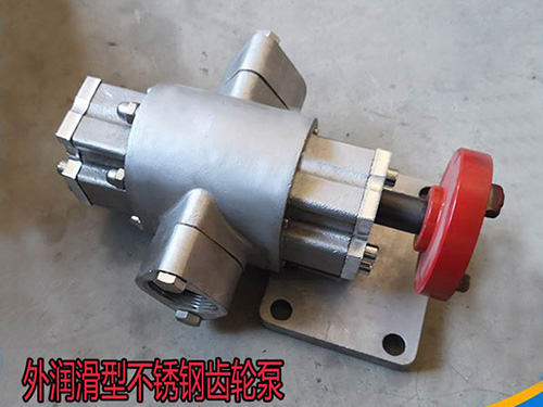 外潤(run)滑不鏽(xiu)鋼齒輪(lun)泵